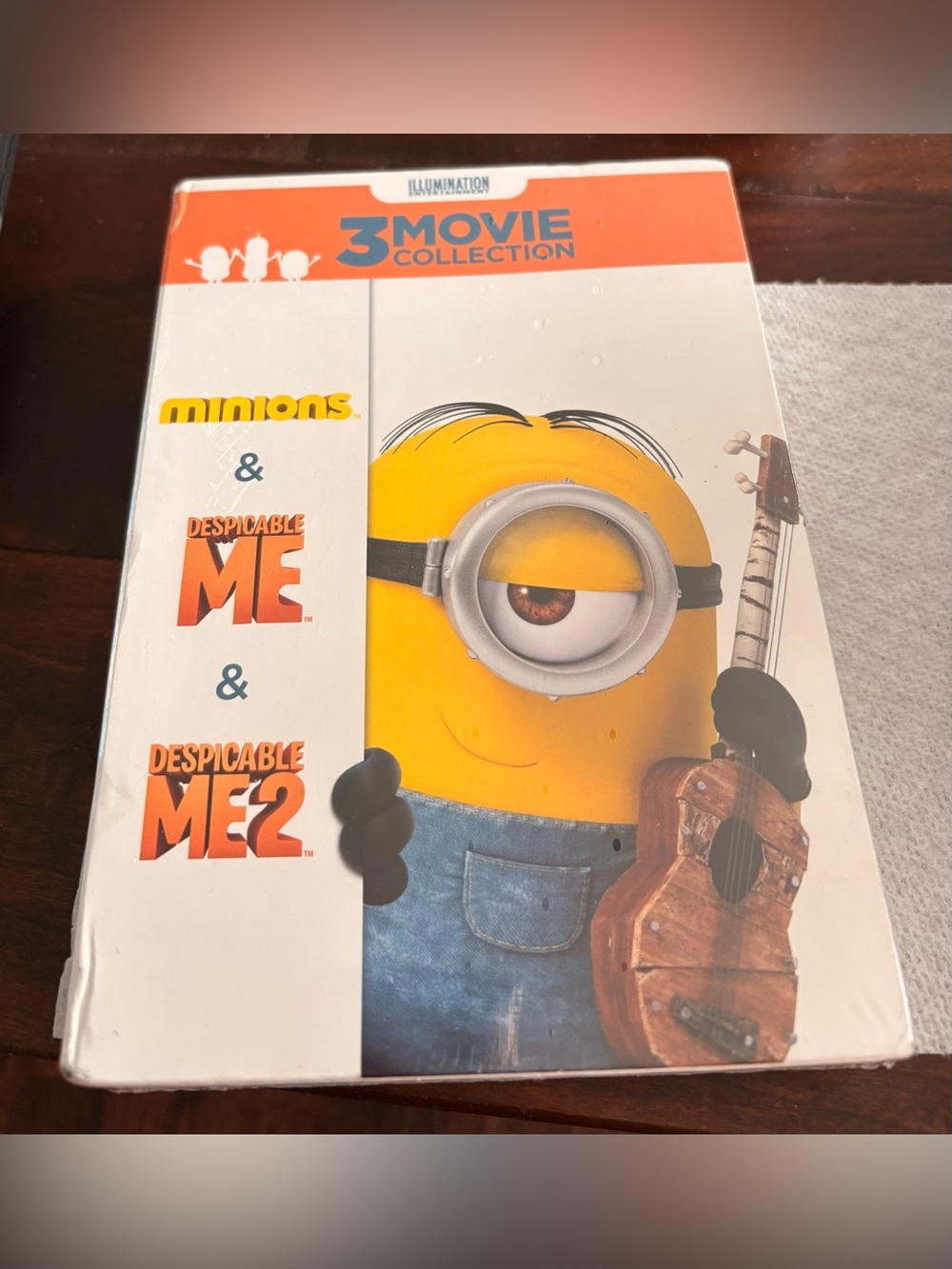 Illumination Minions 3-Movie Collection DVD Set - Yellow